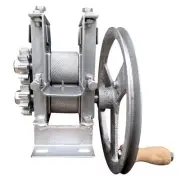 11.8" Manual Bamboo Strip Making Hand-cranking Machine Bamboo Chip Separator New