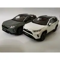 在飛比找蝦皮購物優惠-特價 最便宜 合金模型 現貨 1:18 TOYOTA rav