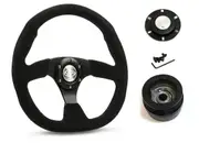SAAS Steering Wheel D1-SWB-FS & boss for Nissan NX Coupe B13 1991-1996