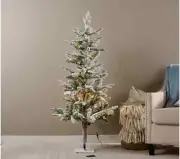3' Twinkling Snowy Pine Tree by Valerie H441204