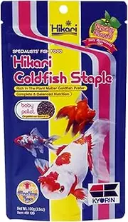 Goldfish Staple 300g Fish Food Floating Baby Pellets for Goldfish Koi Less Waste