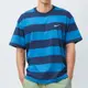 Nike AS M NK SB TEE STRIPE 男 午夜藍 條紋 運動 休閒 舒適 短袖 FB8151-411