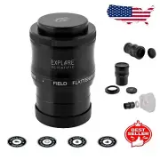 Premium Multi-Coated Field Flattener for Refractor Astrophotography (f/5 to f/7)