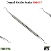 Dental Sickle Scaler H6/H7 Teeth Plaque Calculus Tartar Remover Hygiene Tool