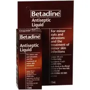 Betadine Antiseptic Liquid 15mL