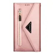 Zipper Wallet Flip PU Leather Case for Huawei P40 Card Solt Holder Cover
