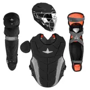 All-Star PHX Pro Paige Halstead Fastpitch Softball Catcher's Set, Black - Medium