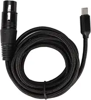 USB C XLR Female Cable High Sampling Rate Plug and Play HiFi Microphone Cable Compatible (3m)