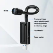 WiFi HD Mini Spy Camera 1080P Hidden IP Night Vision Camcorder Home Security Cam