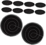 Toddmomy Durable Pigeon Nesting Mats 10pcs Bird Nesting Material Padded Mat Safe Egg Pad for Pigeons