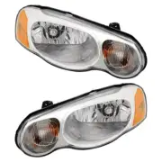 NEW PAIR OF HEADLIGHT FITS CHRYSLER SEBRING CONVERTIBLE 2.7L 2004-2006 4806037AF (for: Chrysler)