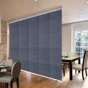 Panel Track Sliding Vertical Blinds 36-153"W (3-7 Panels) - Aegean
