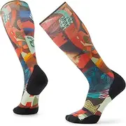 [Smartwool] Ski Targeted Cushion Mosaic Snowball Print OTC Socks - Men's