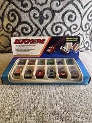 Vintage Pull Back Wheelie Popping Slickers Motorized TOYS RARE