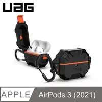 在飛比找PChome24h購物優惠-UAG AirPods 3 耐衝擊防水防塵硬式保護殼-黑