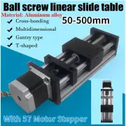 CNC Linear With 57 Motor Stepper Guide Stroke Actuator Stage Rail Motion Slide