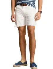 [Polo Ralph Lauren] 6.5-Inch Dungaree Fit Twill Short in White