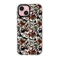 在飛比找CASETiFY優惠-iPhone 15 透明手機殼 Shiba Inu Camo