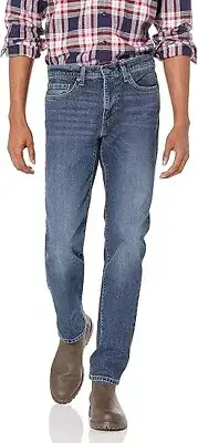 Amazon Essentials Men's Slim-Fit Jeans, Medium Wash, 36W x 32L