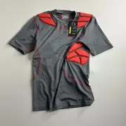 Under Armour Compression Shirt Gameday Armour 5-Pad Football Top Mens L Gray