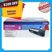Genuine Brother TN-340M Magenta Toner HL4150CDN HL4570CDW HL9460CDN MFC9970CDW