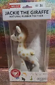 Nuby Jackie the Giraffe Teether Textured Teething Toy -BPA Free A1