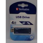 Verbatim 97087 4GB USB 2.0 Flash Drive - Retractable BRAND NEW