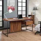 62 Brown and Black Computer Desk