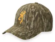 Browning Rimfire Cap Hook And Loop Buckmark Logo Mossy Oak Bottomland 308379191