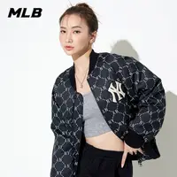 在飛比找蝦皮購物優惠-🇰🇷韓國代購 免運 MLB 老花滿印 夾克 外套 棒球服 棒