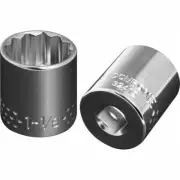 1/2"DRIVE Sidchrome 1-1/8'' 12 Point Drive Socket SCMT32412