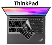 2X Silicone Keyboard Protector for Lenovo ThinkPad E14 L14 T14 T14s P14s (14")