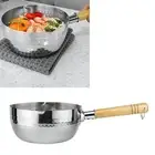 Milk Sauce Pan Stainless Steel Small Saucepan Multifunctional Small Cooking H