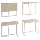Foldable Desk Computer Laptop PC Table Side Home Office Furniture