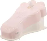 Ipetboom Toe Gap Cleaner Scrubber Brush Cleaner Toe Gap Cleaning Tools Toe Gaps Cleaning Brush Foot Applicator Nail Scraper Foot Shower Brush Toe Brush Feet Cleaner Pink