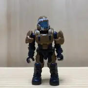 HALO MEGA BLOKS UNSC COPPER SHARK PADPRINT ODST METALLIC SERIES MINI FIGURE TOY