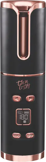 Thin Lizzy This Lizzy UCurl Auto Curler Black and Rose Gold