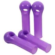 4 Pcs Broom Handle Mop Rod Cover Extender Dustpan Replacement Attachment