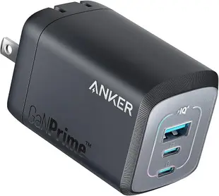 【竭力萊姆】全新 Anker Prime 100W GaN Wall Charger USB C 充電器 3孔