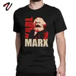 KARL MARX 社會主義男士 T 恤有趣的 T 恤共產主義 T 恤圓領上衣 T 恤男士服裝