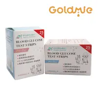 在飛比找松果購物優惠-【Goldmie 】寵物血糖機耗材(採血針+測試片)各25入