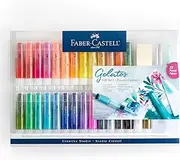 Faber-Castell Gelatos Original Gift Set - 28 Colors - Multi-Purpose Art Color Sticks Set