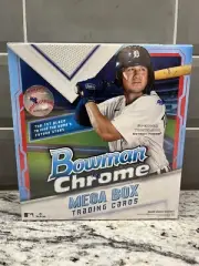 2021 Bowman Chrome MLB Baseball Factory Sealed Mega Box Lot x10 NEW FREE SHIP
