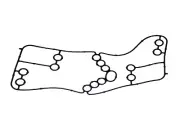 Ferrari 812 SUPERFAST F12 TDF GASKET 313960