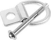 NOLITOY V-Shaped D-Ring Cargo Securing Hooks Trailer Tie Down Anchors for Trucks