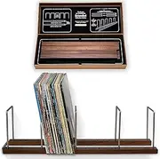 100-150 Record Holder, Vinyl Record Storage, Vinyl Record Organizer, Record Stand for Vinyl Record, LP Storage, Record Holder for Albums, Solid Walnut