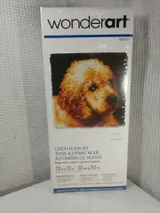 Puppy Love WonderArt Latch Hook Kit 12x12 Sealed Box Pillow Wall Hanging