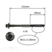 Platinum Cylinder Head Bolt Set - HBS0126