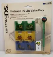 Nintendo DS Lite stylus game cases Value Pack - Zelda Version Hori