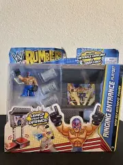 WWE Rumblers Rey Mysterio Ringing Entrance Playset Wrestling WWF WCW TNA ECW
